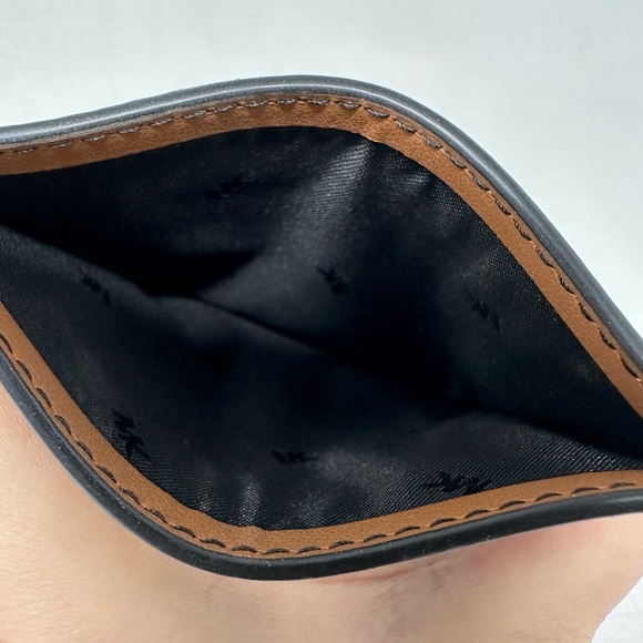 Michael Kors Logo Leather Card Case, Men's Size OS - Brown - Picture 6 of 6